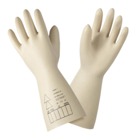 100% natural rubber gloves