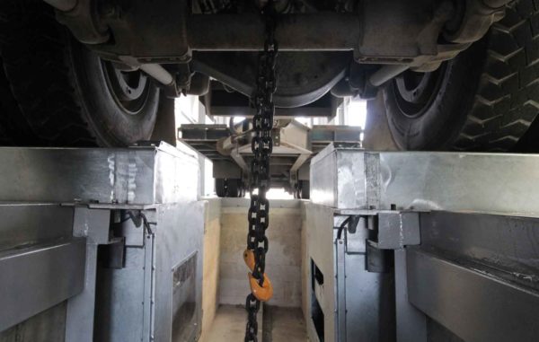 Truck Brake Tester - STT45 with Lift Split Bed